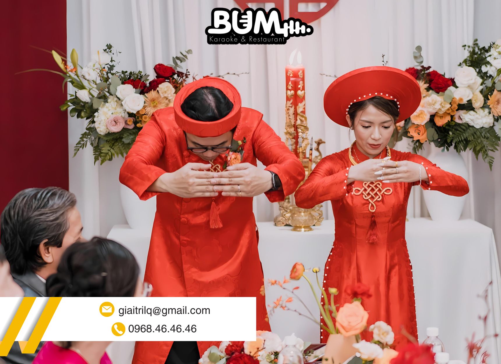 Ý tưởng tổ chức đám cưới truyền thống